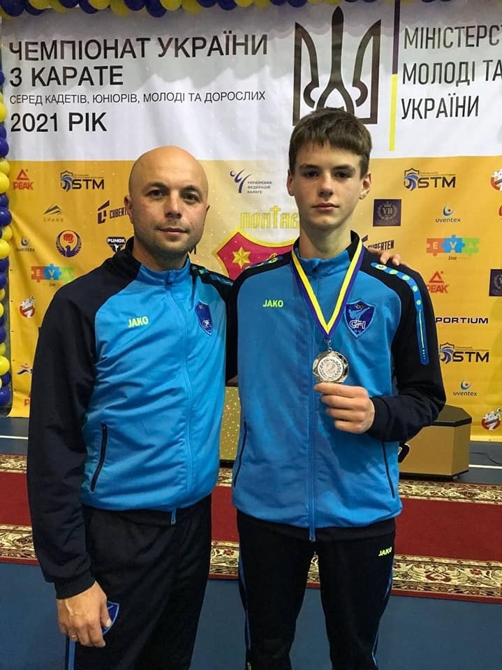 Новоград-волинець Артем Алекcеєнко став срібним призером Чемпіонату України з карате