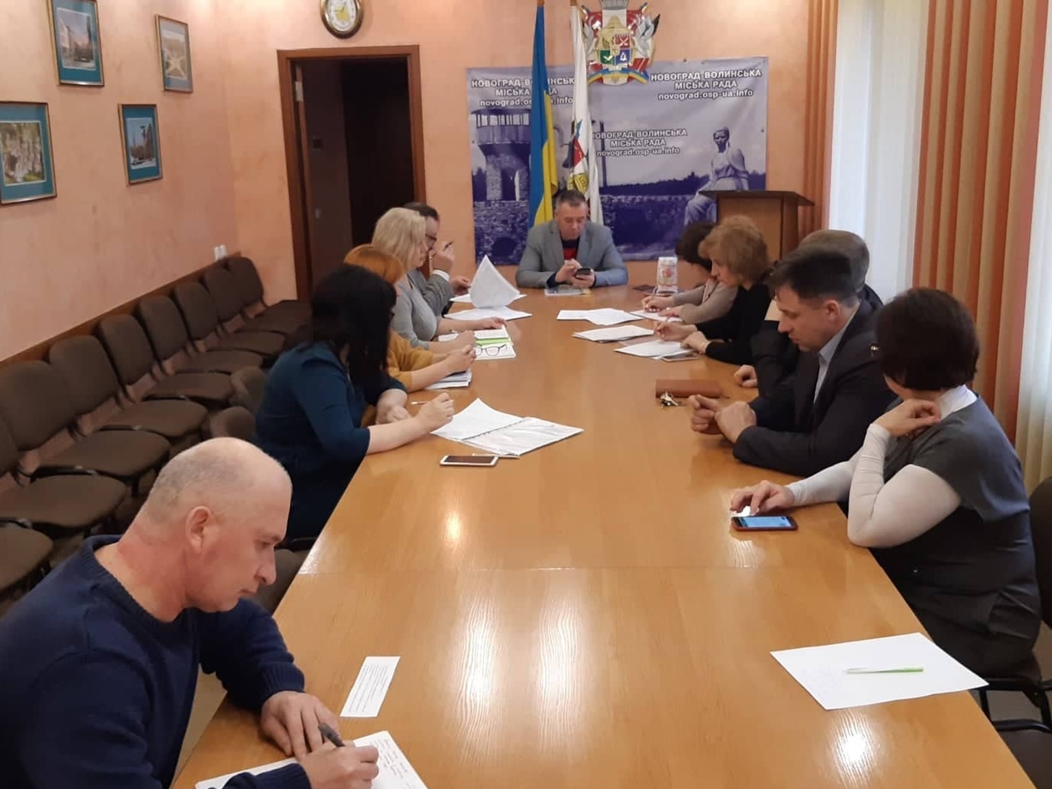 У Новоград-Волинській міській раді відбулося засідання конкурсної комісії на заміщення вакантної посади