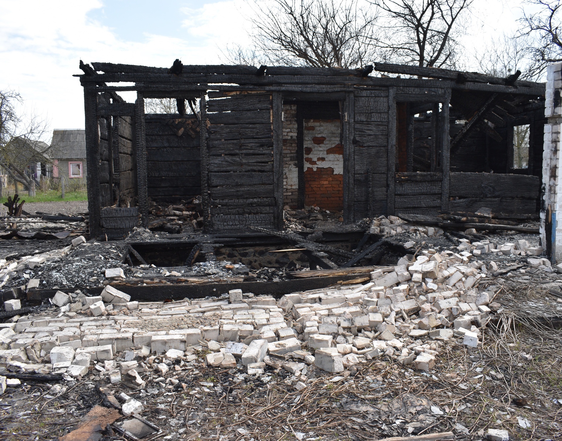 У жительки села Майстрова Воля сталася пожежа