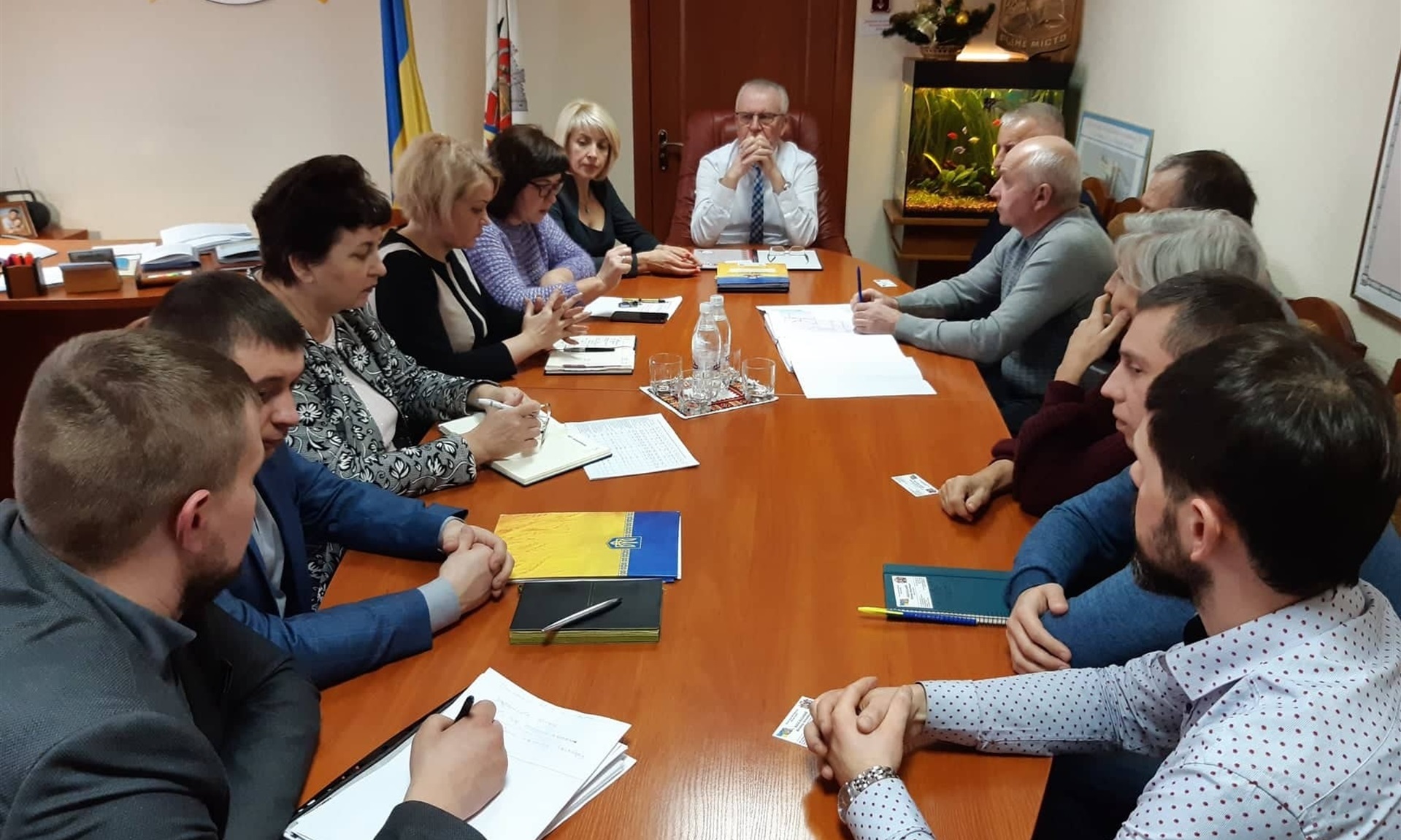 Робоча нарада щодо реставрації будівлі Молодіжного центру