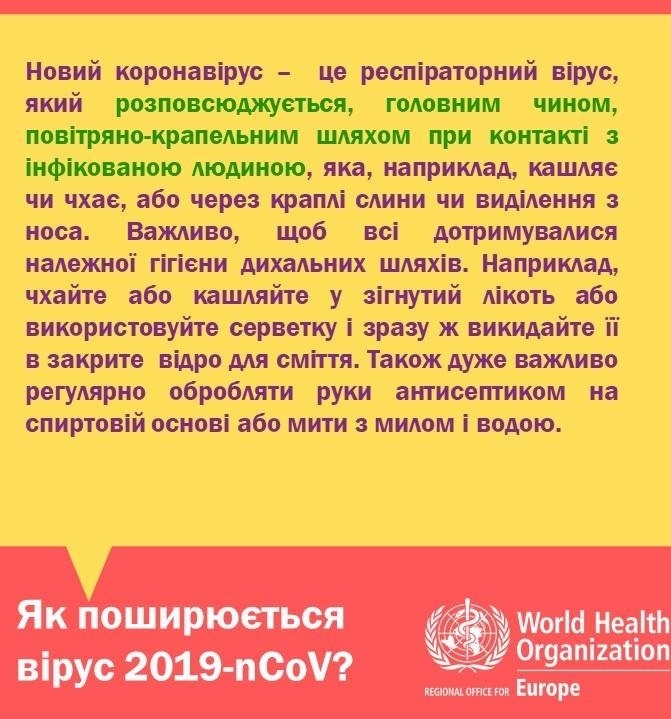 Перегляньте альбом, щоб дізнатися відповіді ВООЗ на найчастіші запитання щодо нового коронавірусу та ризиків, пов’язаних з ним.