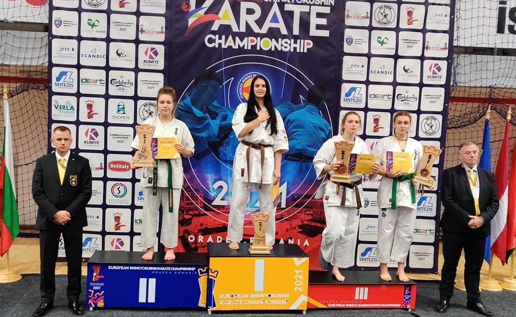 Спортсменка з Новограда-Волинського стала срібною призеркою чемпіонату Європи з кіокушинкай карате
