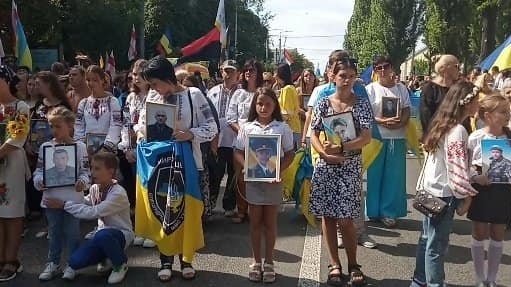 В місті Києві відбувся Марш захисників України