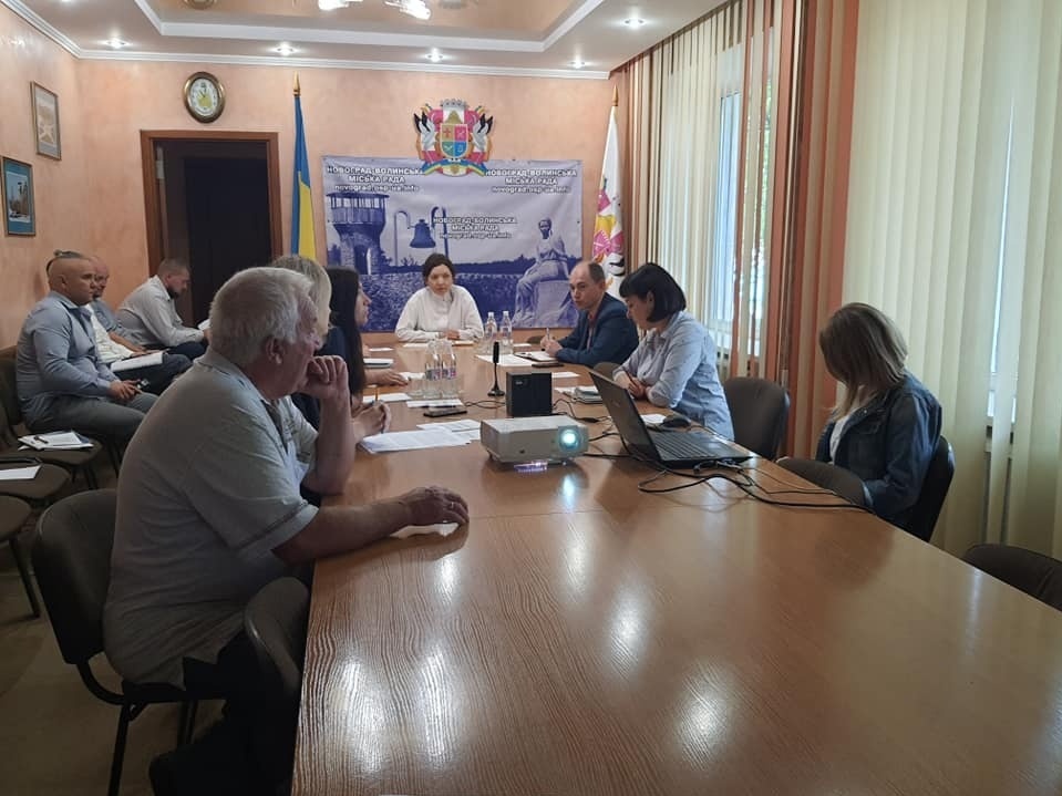 Відбулось засідання робочої групи з питань підвищення місцевої соціальної згуртованості та громадської безпеки населення Новоград-Волинської міської ТГ