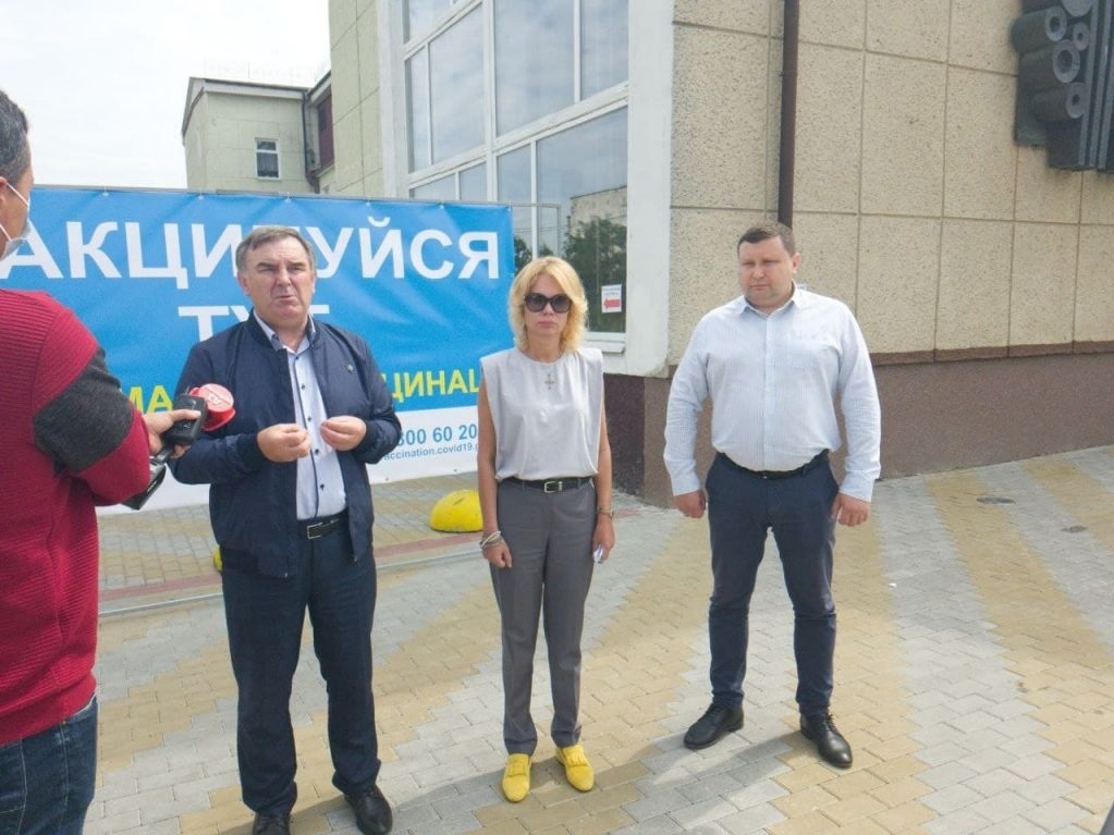 Проінспектували центр вакцинації КНП «ЦПМСД» Новоград-Волинської міської ради