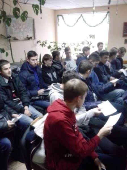 Зустріч із студентами Новоград-Волинського промислово-економічного технікуму
