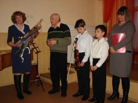 В школі мистецтв міста Новограда-Волинського відбувся майстер-клас по класу скрипки