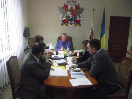 Міський голова зустрівся з депутатською фракцією політичної партії „Об’єднання „Самопоміч“ у Новоград-Волинській міській раді