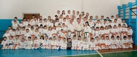 В Новограді-Волинському відбулися навчально-тренувальні збори в кіокушин карате