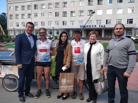 Учасники веломарафону The Sun Trip завітали до Новограда-Волинського