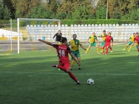 Матч ФК “Полісся”- ФК “Калуш” закінчився з рахунком 1:1