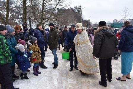 У Новограді-Волинському відбулось святкування Водохреща