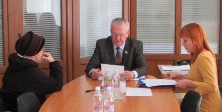 Особистий прийом громадян міським головою Віктором Весельським