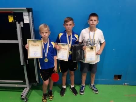 Чемпіонат Житомирської області з тенісу настільного серед юнаків та дівчат 2004 р.н. і молодші