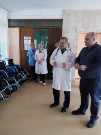 Подяка адміністрації міськрай ТМО спонсорам за матеріальну підтримку