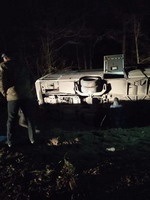 На виїзді з Новограда-Волинського трапилася ДТП за участю пасажирського автобуса
