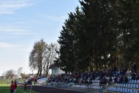 Футбольний поєдинок на стадіоні «Авангард» між командами ФК “Полісся” (м. Житомир) та ФК “Минай” (с. Минай Закарпатської області)