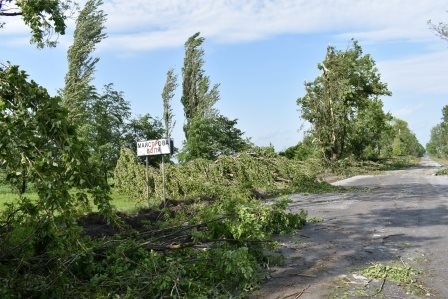 На території Новоград-Волинської міської об’єднаної територіальної громади пройшов буревій