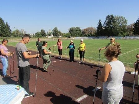 Відбувся фізкультурно-оздоровчий захід «Скандинавська ходьба»