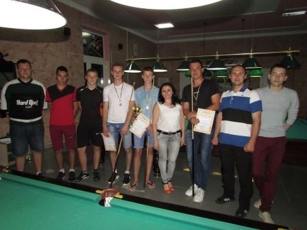 У Новограді-Волинському відбувся перший міський молодіжний турнір з більярду серед молоді