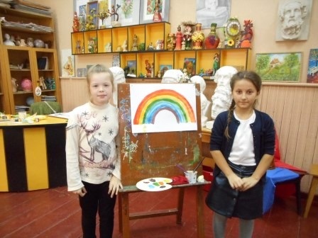 В Школі мистецтв відбулось свято «Посвята в юні художники»