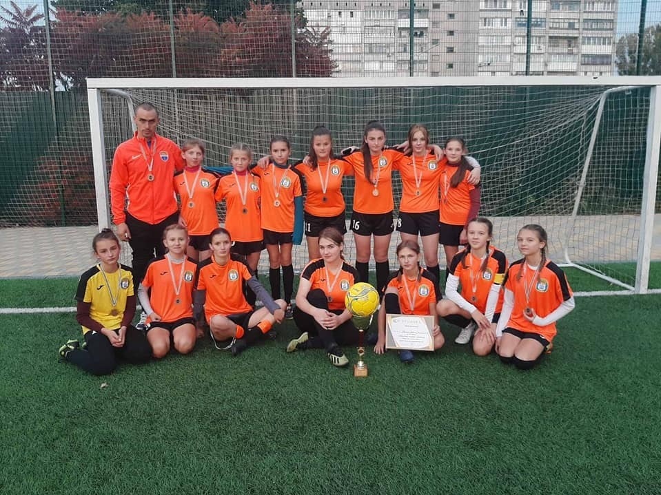 Вихованки ДЮСШ імені В.П.Єрмакова здобули «бронзу» на чемпіонаті області з футболу серед жіночих команд U-15