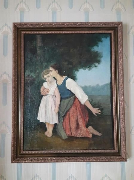 В музеї родини Косачів – новий  експонат: копія картини “Мати і дитя над пташиним гніздом”