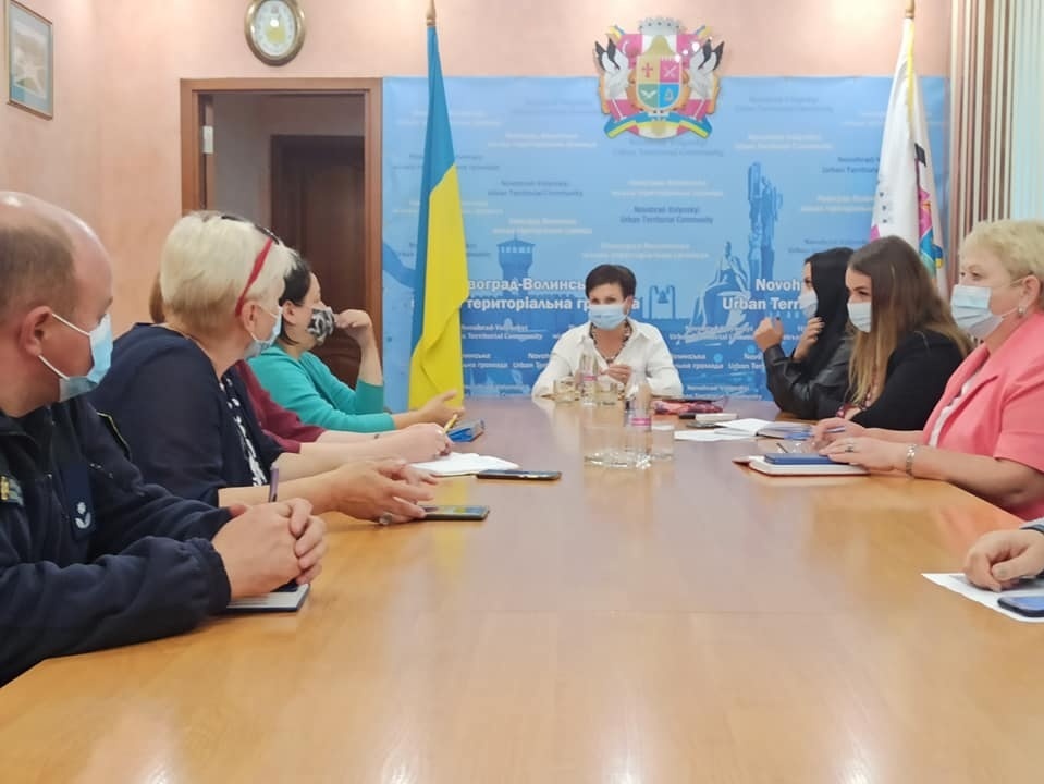 Відбулось засідання робочої групи з питань оздоровлення та відпочинку дітей Новоград-Волинської міської територіальної громади