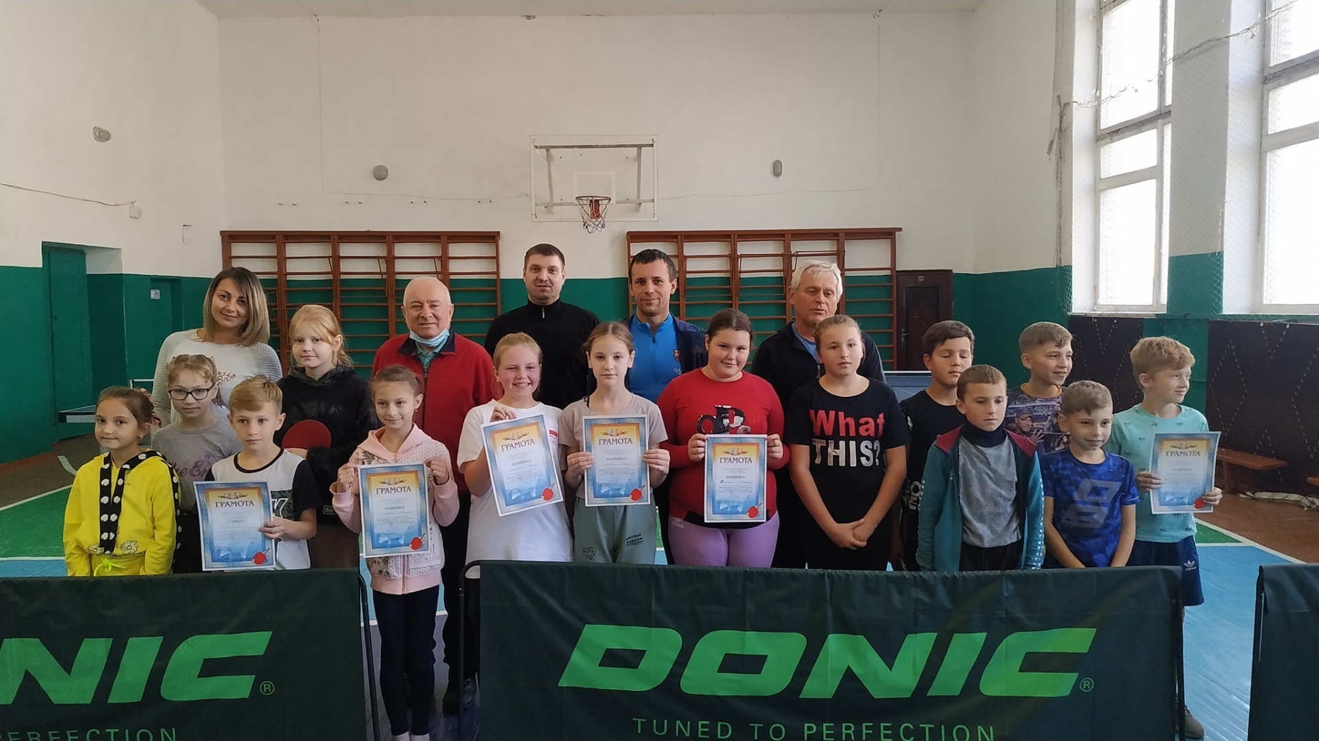 Відбулася відкрита першість ДЮСШ імені В.П.Єрмакова з настільного тенісу