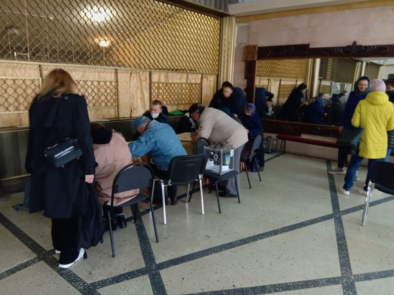 У фойє Палацу культури ім. Лесі Українки стартувало голосування за проєкти Бюджету участі