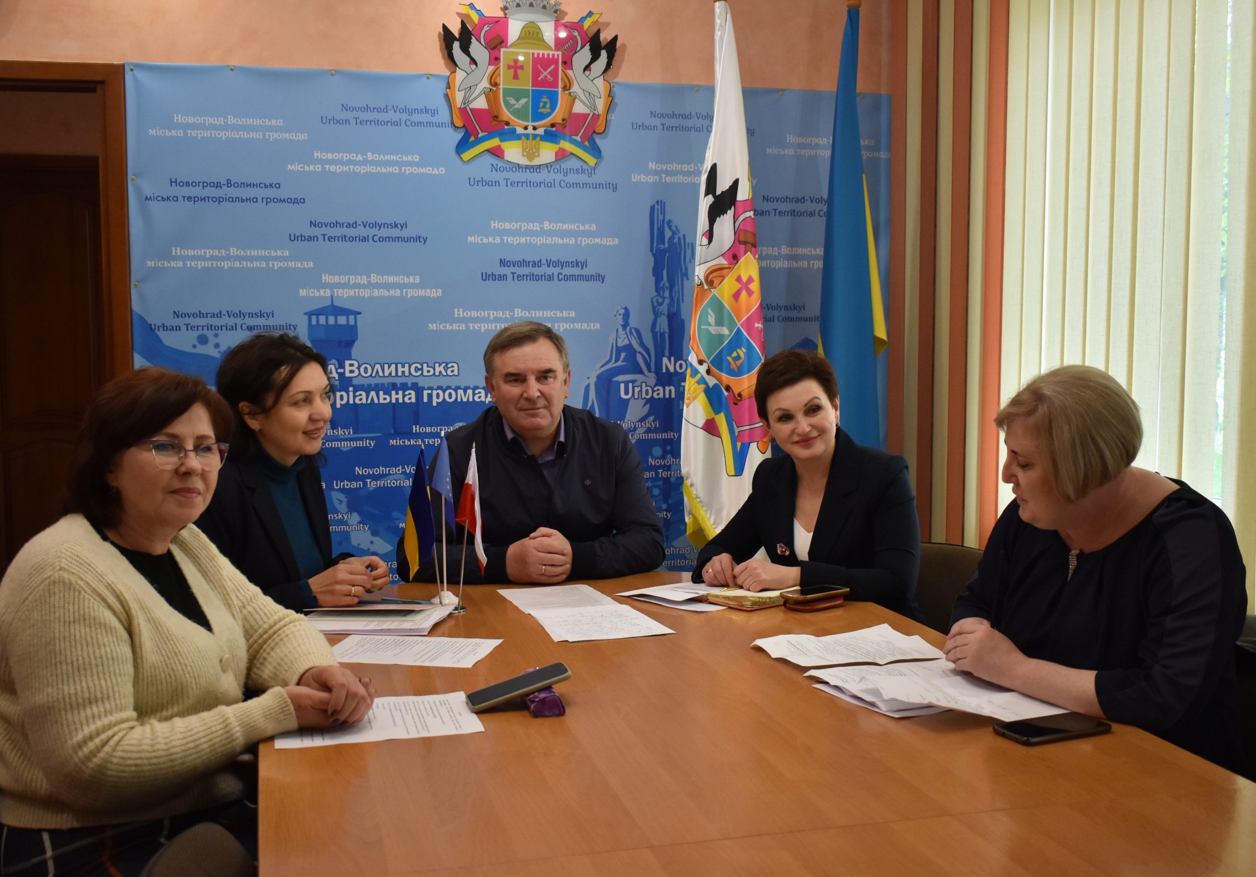 Відбулась онлайн-зустріч керівництва громади із представниками міста-побратима Белхатув