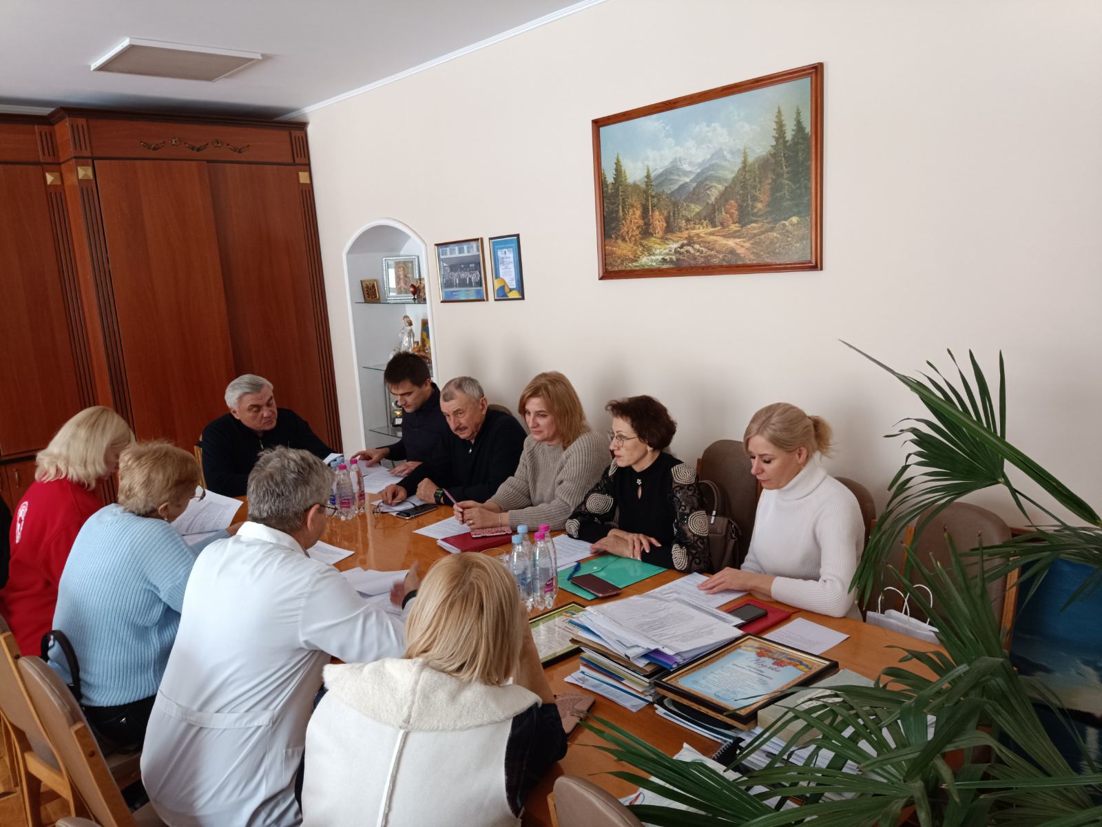 Відбулося чергове засідання спостережної ради при КНП «Новоград-Волинське міськрайонне територіальне медичне об’єднання»