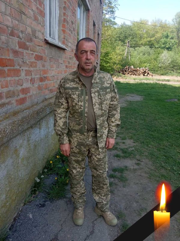 У громаді ще одна трагічна втрата – загинув Захисник України В’ячеслав Лукіних