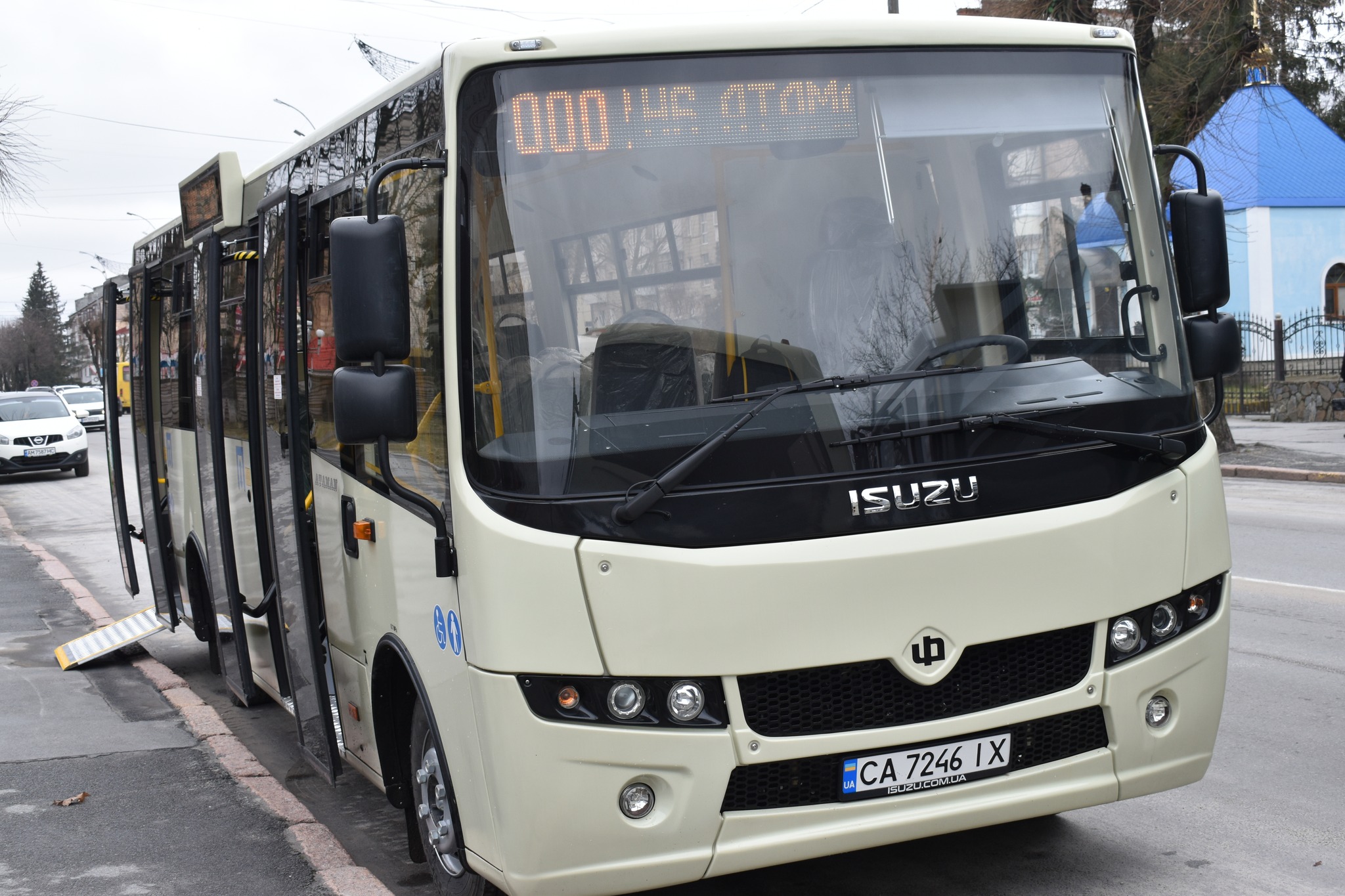 Автопарк громадського транспорту Звягельської громади поповнився двома новими автобусами
