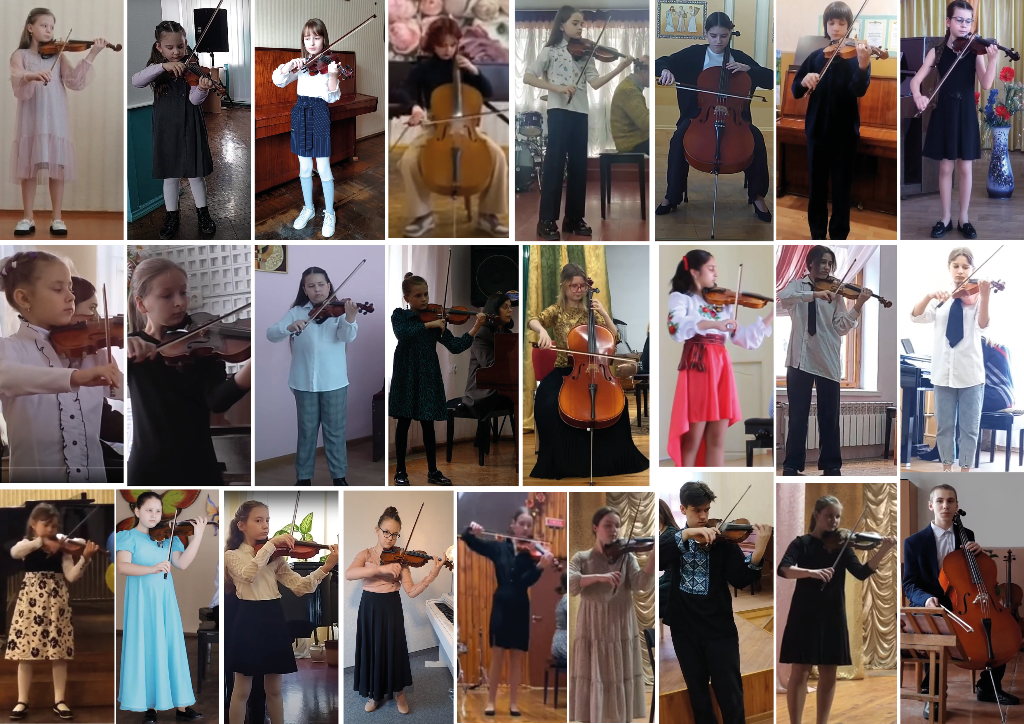 Відбувся Всеукраїнський  конкурс юних скрипалів та віолончелістів імені Леоніда Варчина