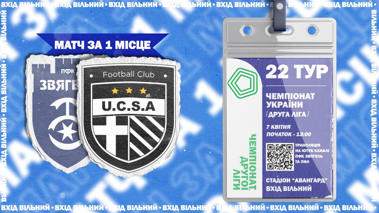 Відбудеться 22 тур Чемпіонату України серед футбольних команд клубів другої ліги