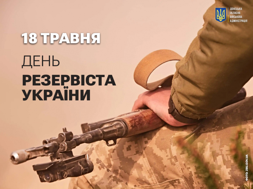 18 травня – День резервіста України