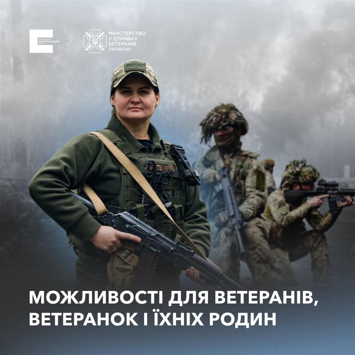 Можливості для ветеранів, ветеранок та їх родин