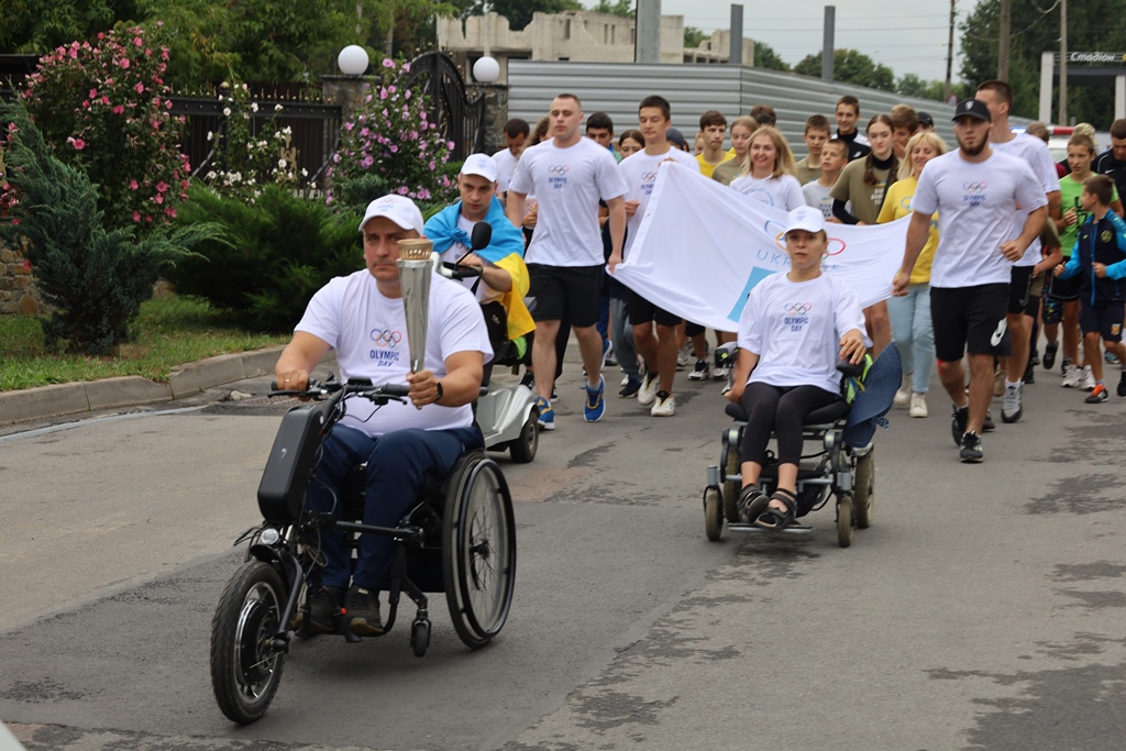 Відбувся пробіг з нагоди Всеукраїнського Олімпійського дня