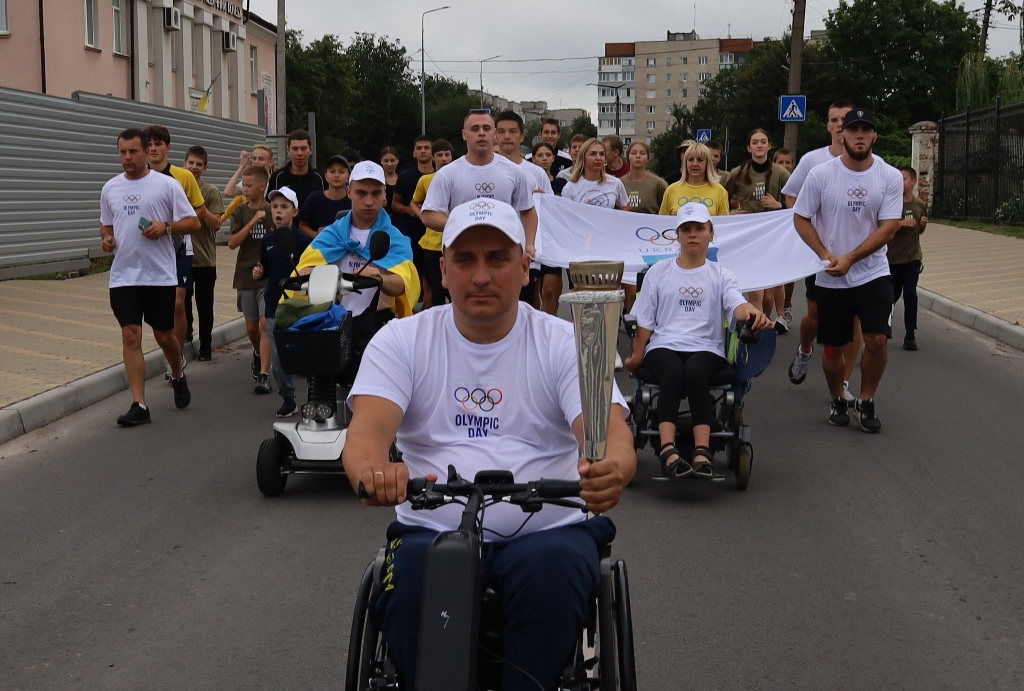 Відбувся пробіг з нагоди Всеукраїнського Олімпійського дня