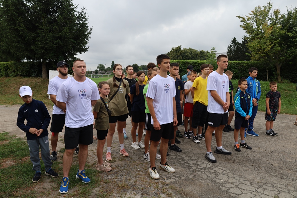 Відбувся пробіг з нагоди Всеукраїнського Олімпійського дня