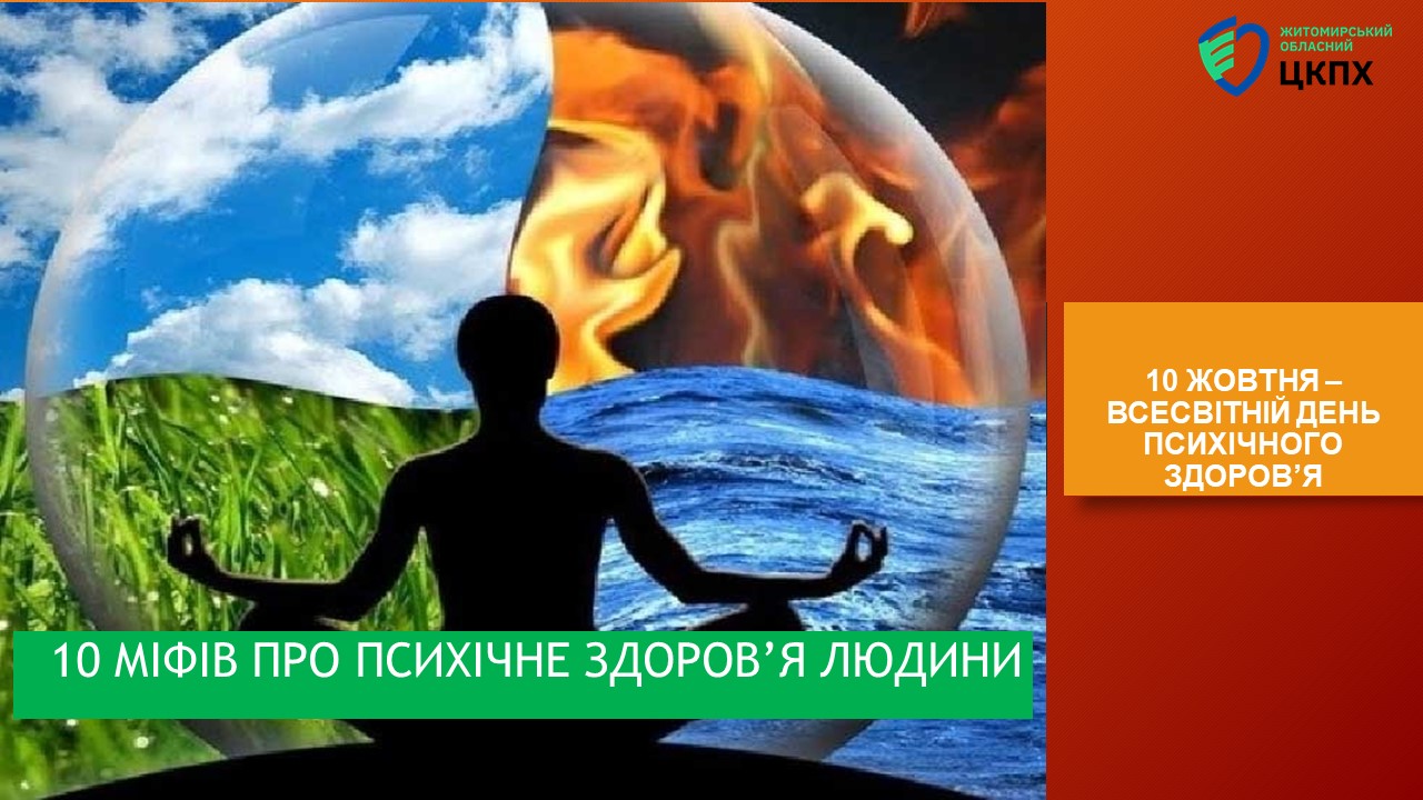 10 жовтня – Всесвітній день психічного здоров’я