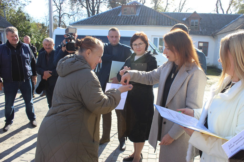 Відкриття нового гуртожитку для внутрішньо переміщених осіб у Звягелі