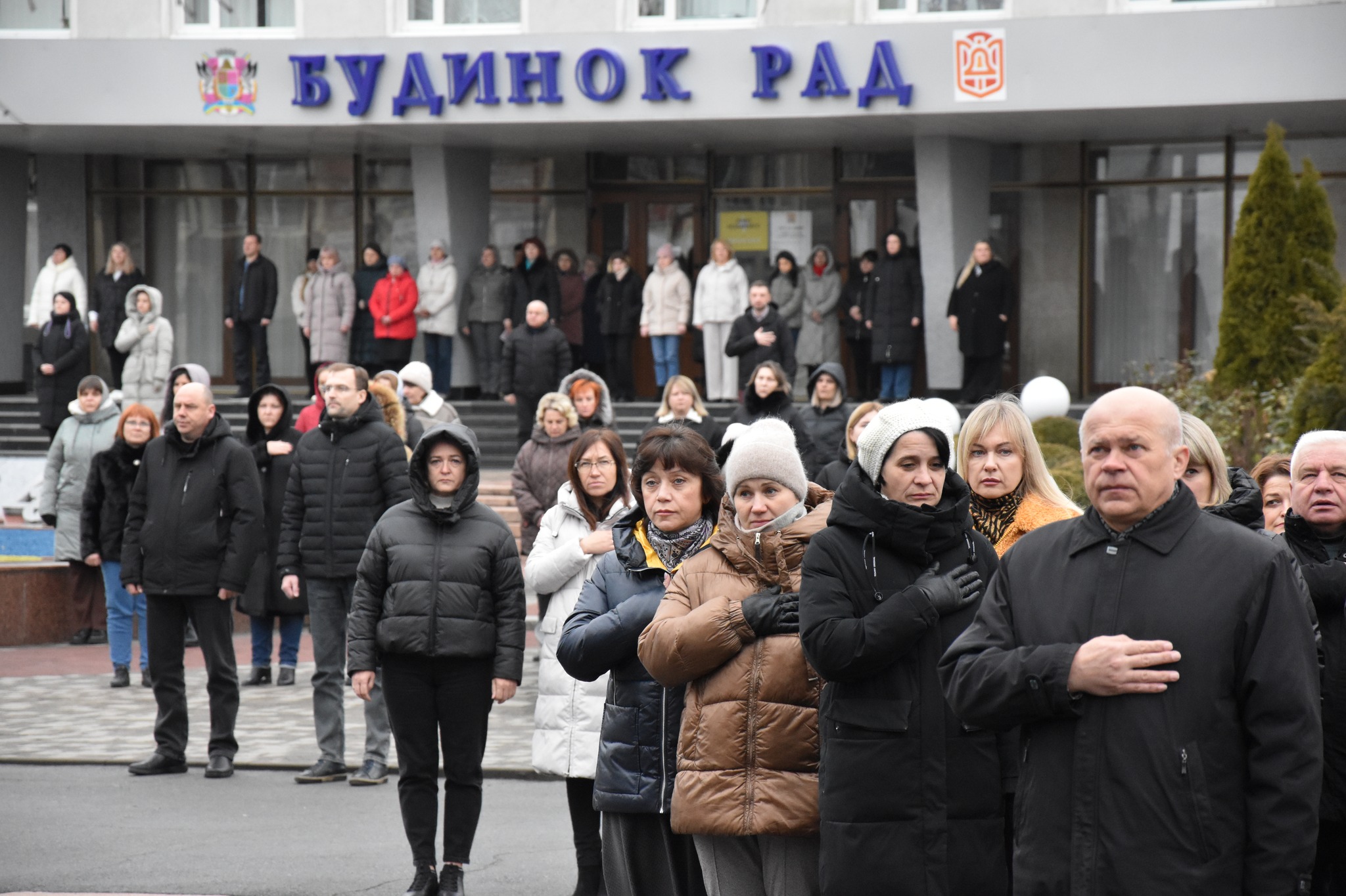 День Гідності та Свободи: У Звягельській міській територіальній громаді вшанували пам’ять загиблих Героїв