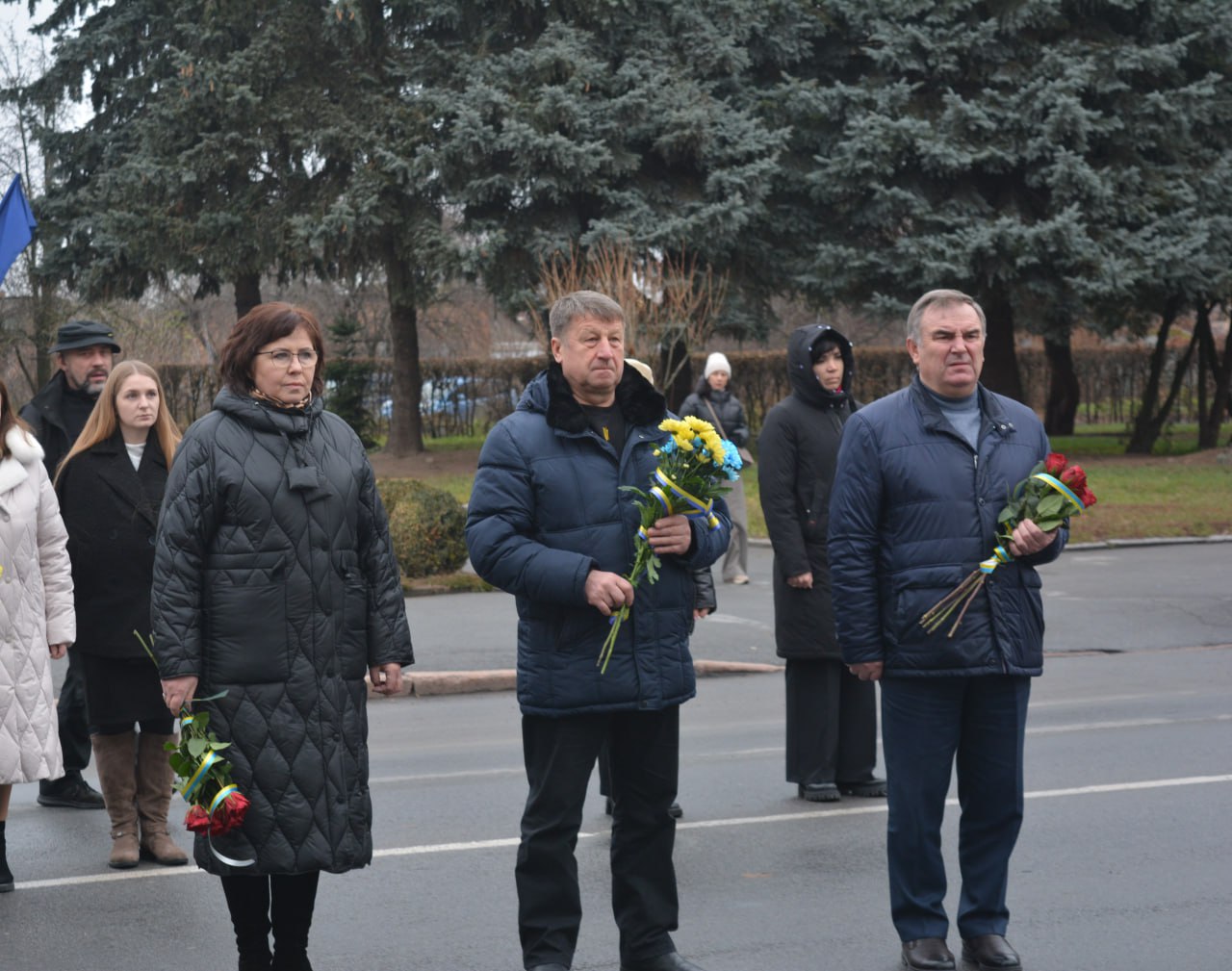 День Гідності та Свободи: У Звягельській міській територіальній громаді вшанували пам’ять загиблих Героїв