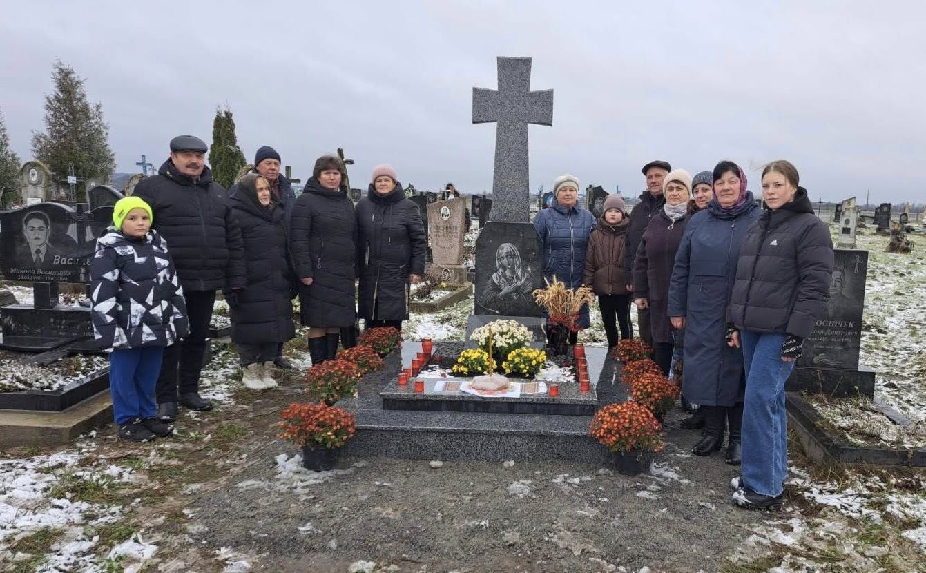 Відкриття пам’ятника жертвам голодоморів у селі Борисівка