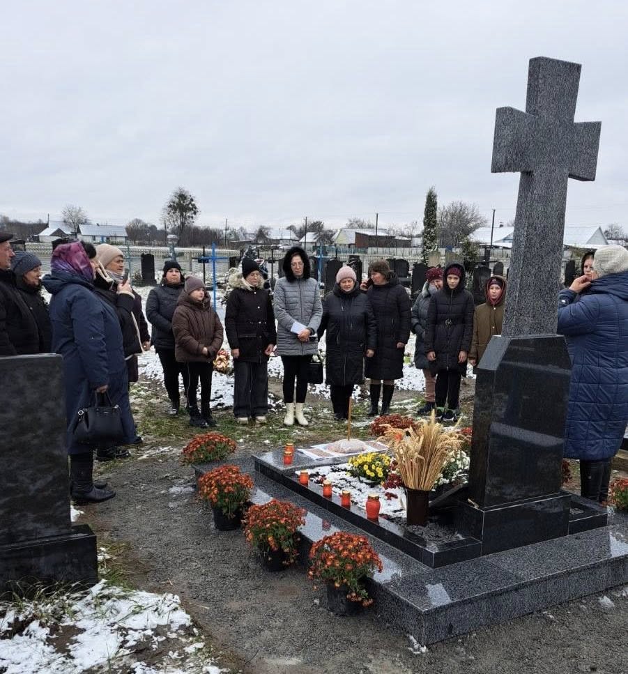 Відкриття пам’ятника жертвам голодоморів у селі Борисівка