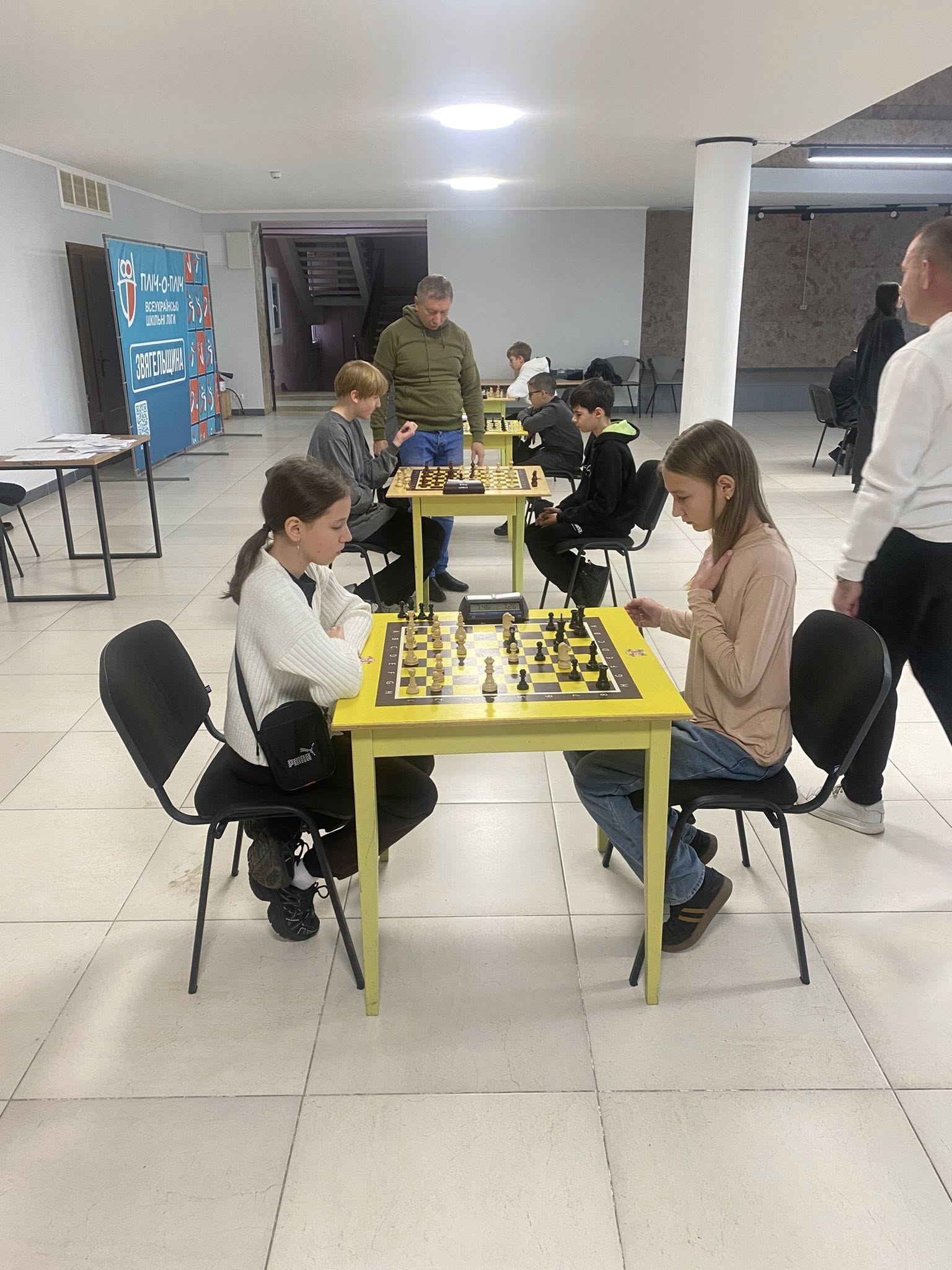 Відбувся ІІ (міський) етап всеукраїнських змагань «Пліч-о-пліч всеукраїнських шкільних ліг» з ШАХІВ під гаслом «РАЗОМ ПЕРЕМОЖЕМО»