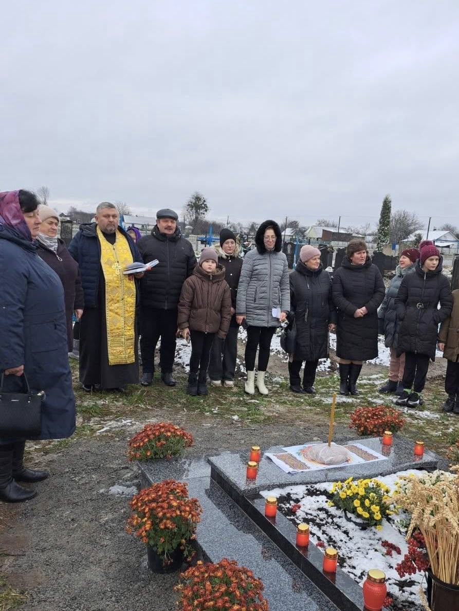 Відкриття пам’ятника жертвам голодоморів у селі Борисівка