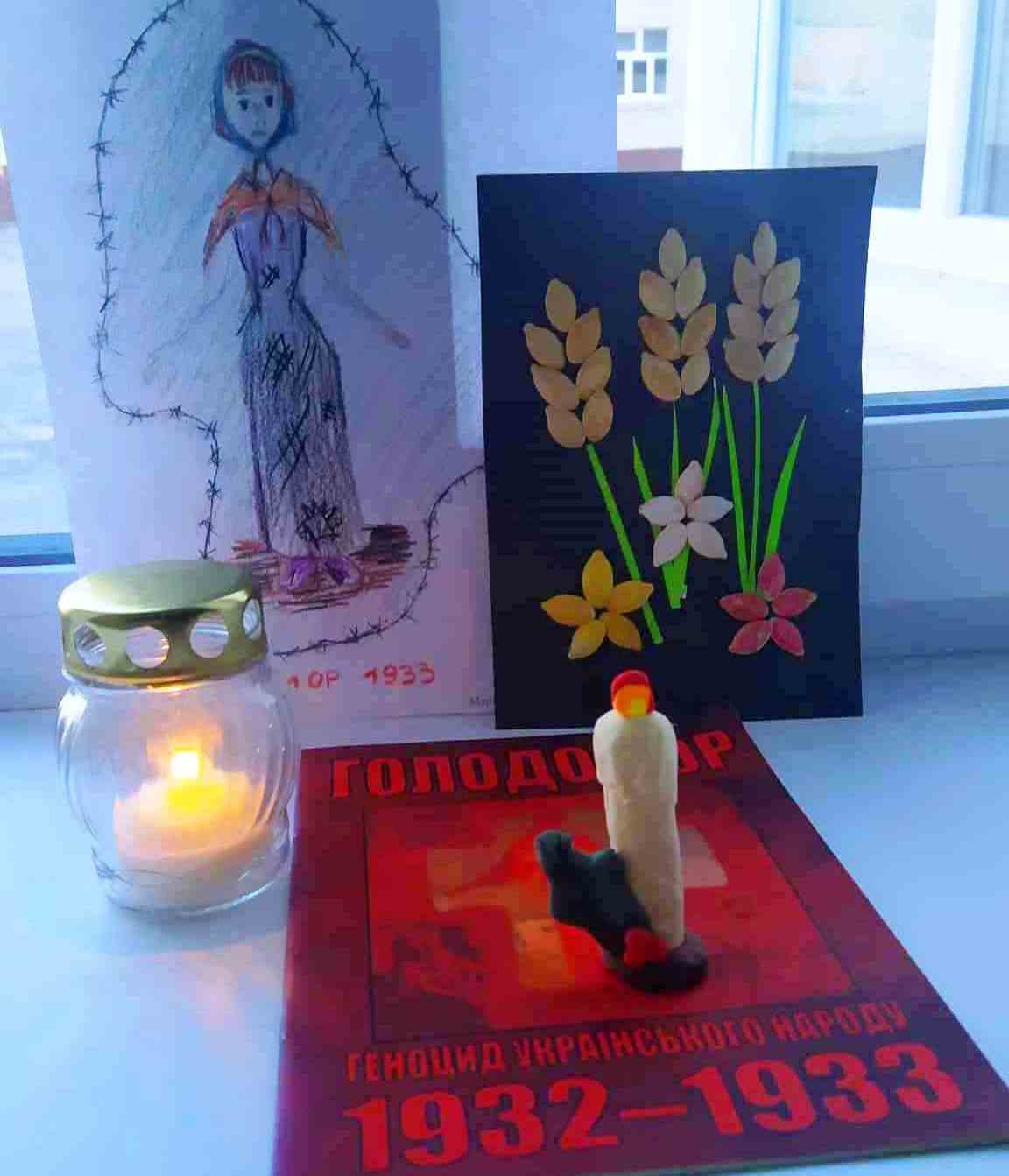 Вшанування пам’яті жертв Голодоморів у бібліопросторах громади